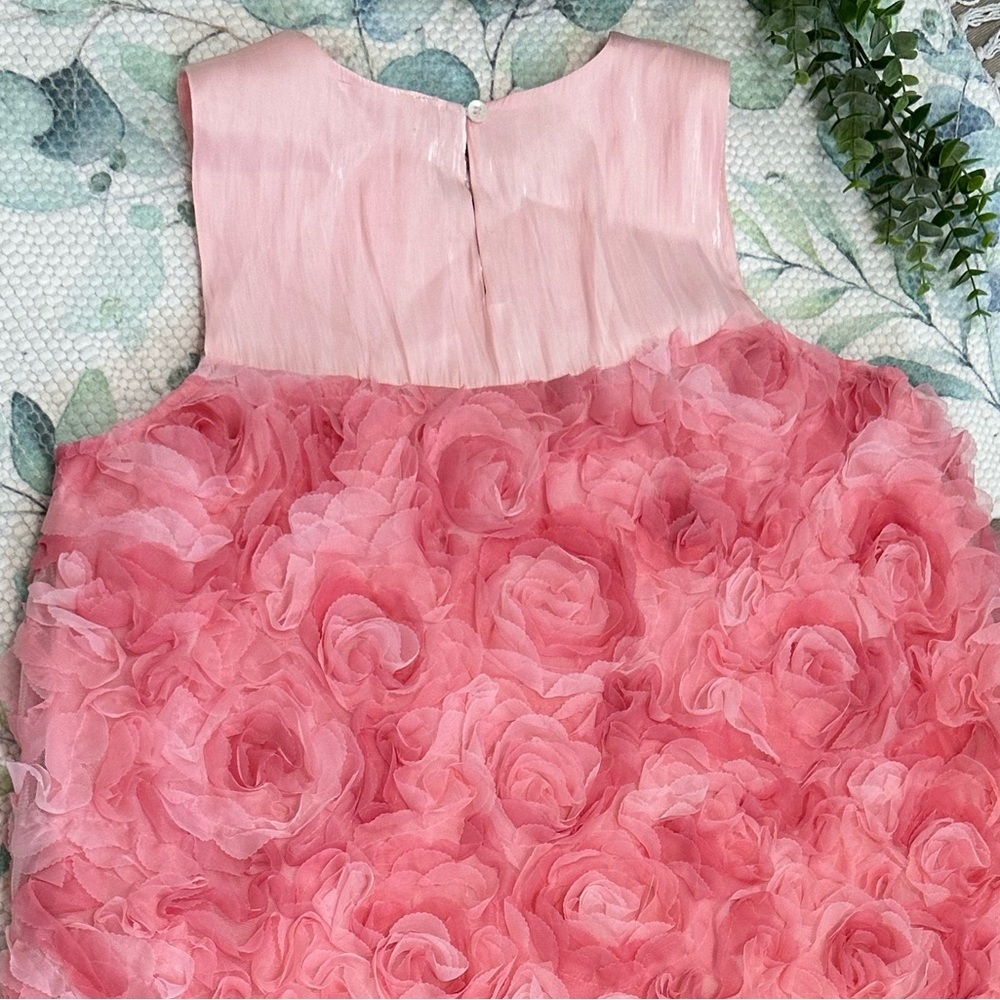 New Boutique Sample Handmade Tulle Rosette Women’s Baby Doll Dress Size Small - Picture 11 of 16